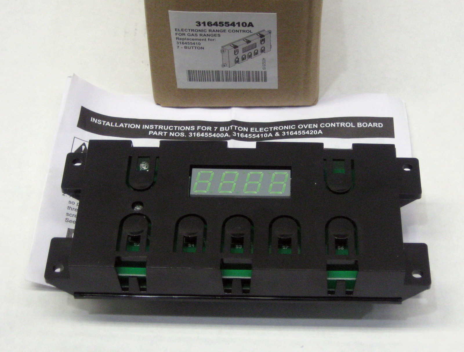 Range Oven Control Panel Clock for Electrolux 316455410 AP3959387 PS1528268