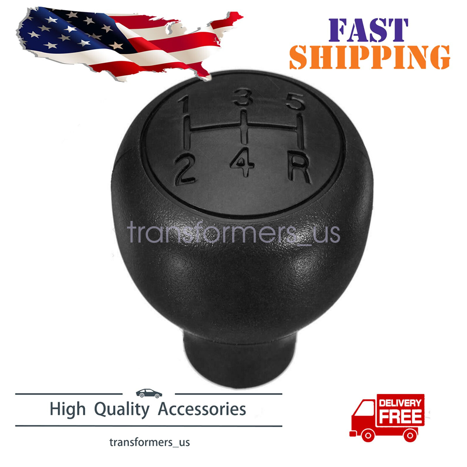 New 5 Speed Shift Knob Manual Transmission Shifter Fit Ford Ranger F-150 250 350
