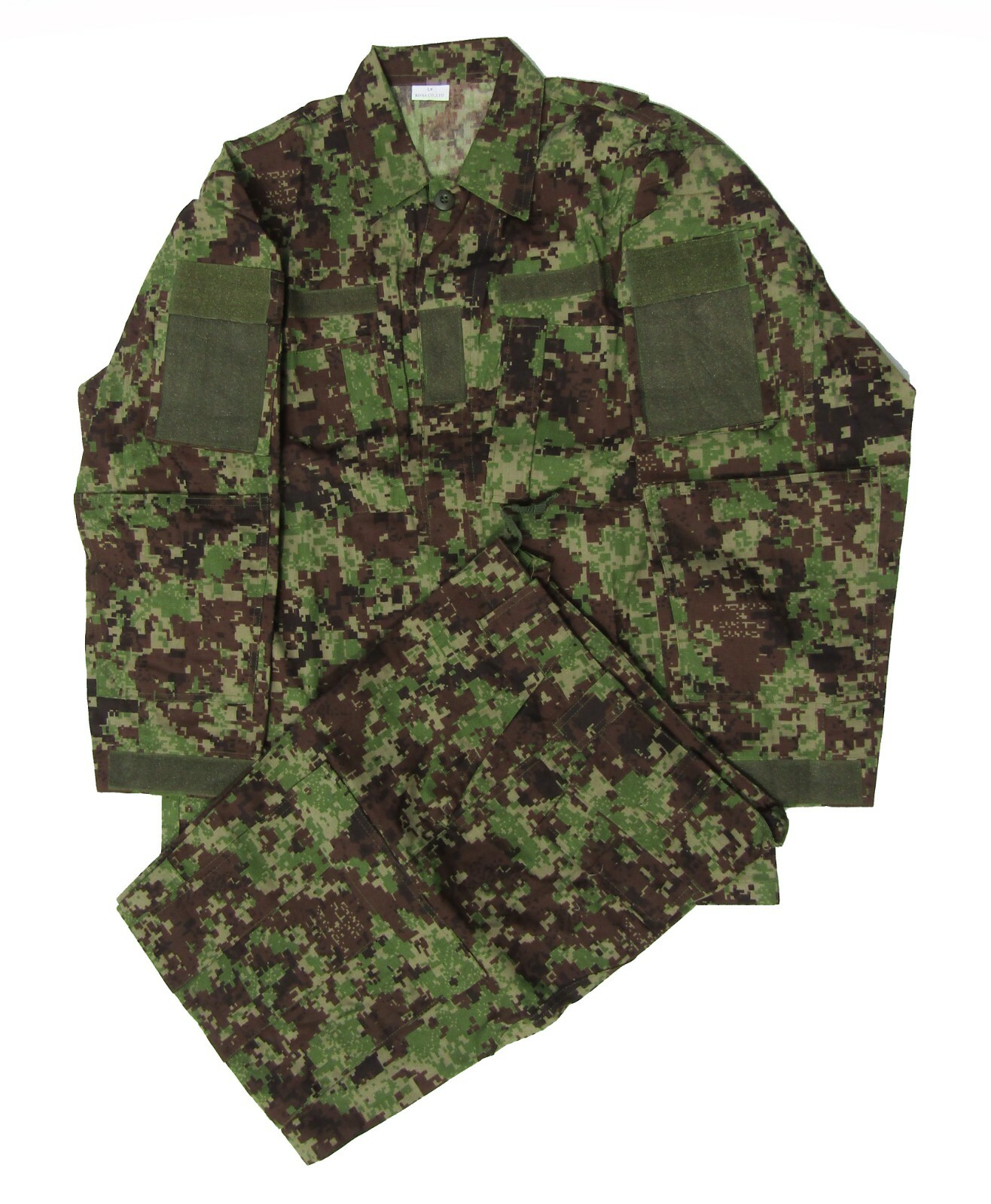 Afghan Army Digital Woodland camouflage set Size Medium Reg