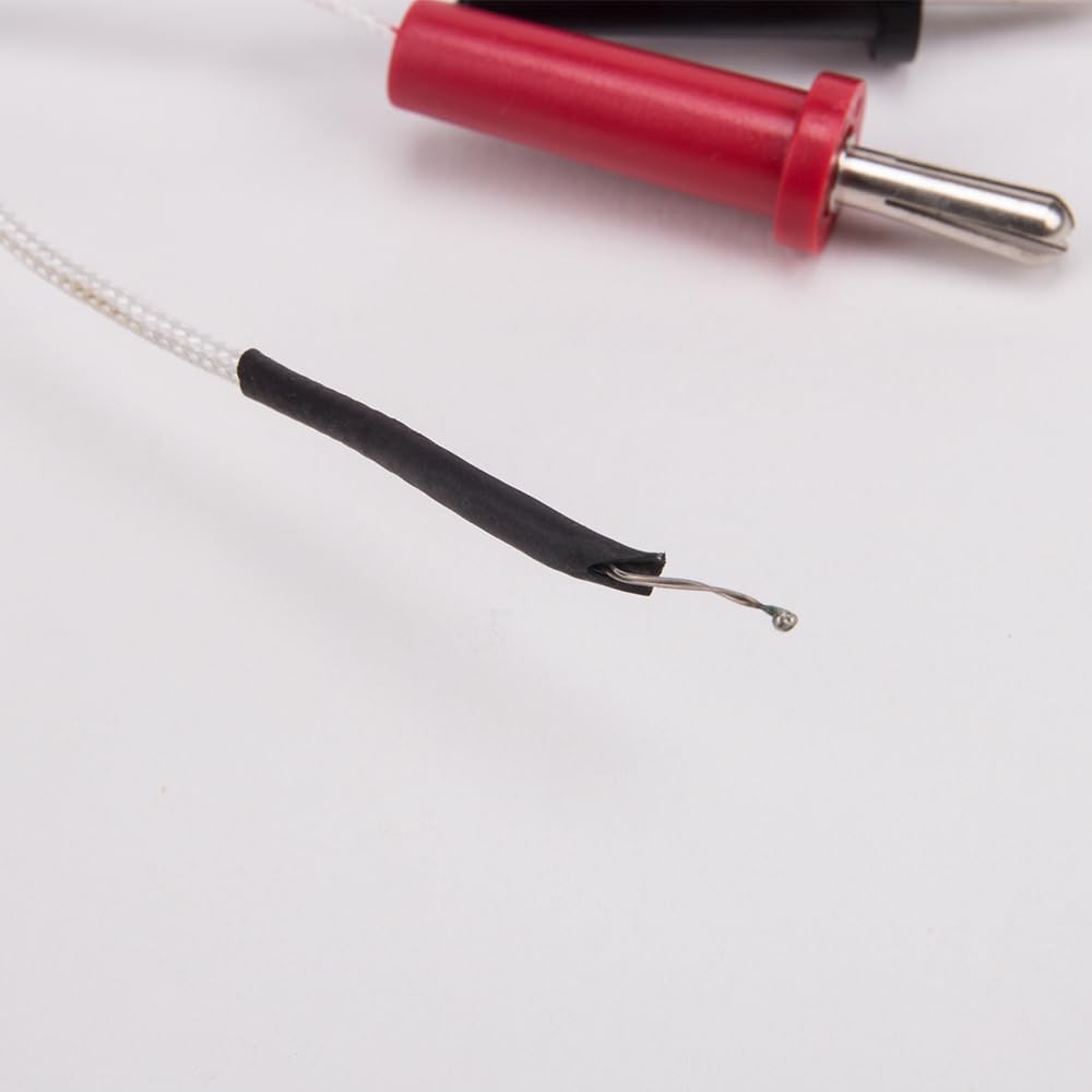 2 PCS K-Type Temp Sensor Thermocouple Mini Connector Measuring Range -50C-350C
