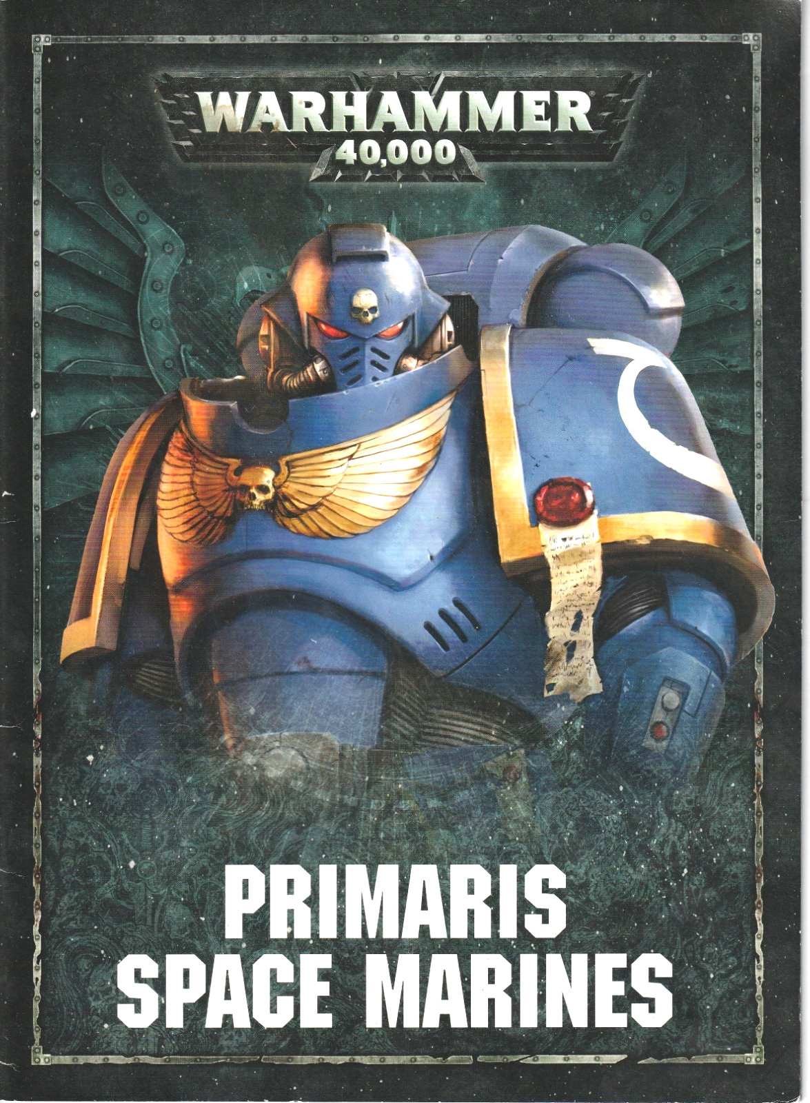 WARHAMMER 40K PRIMARIS SPACE MARINES SOFTBACK BOOK