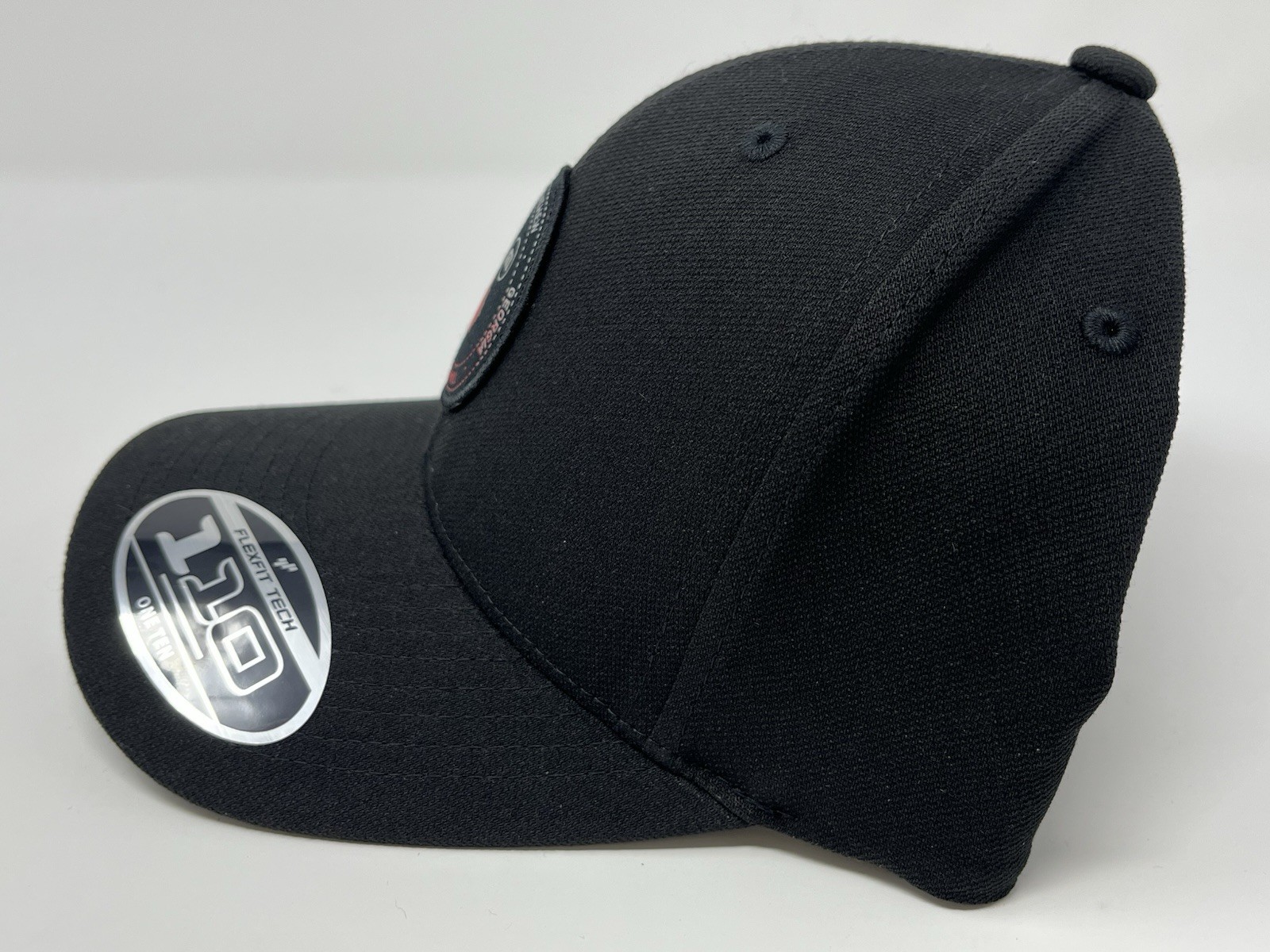 Travis Mathew Black Time to Collect Georgia Golf Adjustable Snapback Hat