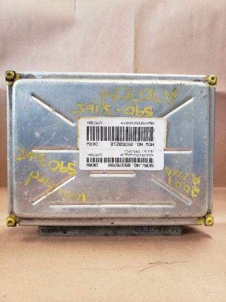 Engine ECM Electronic Control Module 3.4L ID 09378702 Fits 01-02 IMPALA 829067