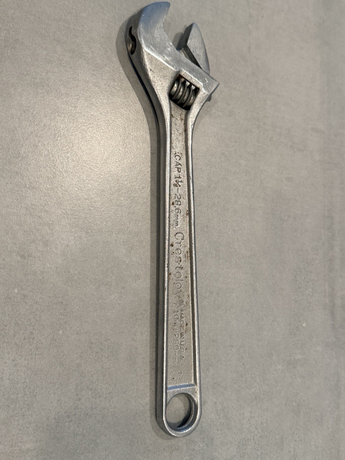 Cen-Tech Japan 8" Adjustable Wrench Forged Alloy Steel Made In Japan-Vintage