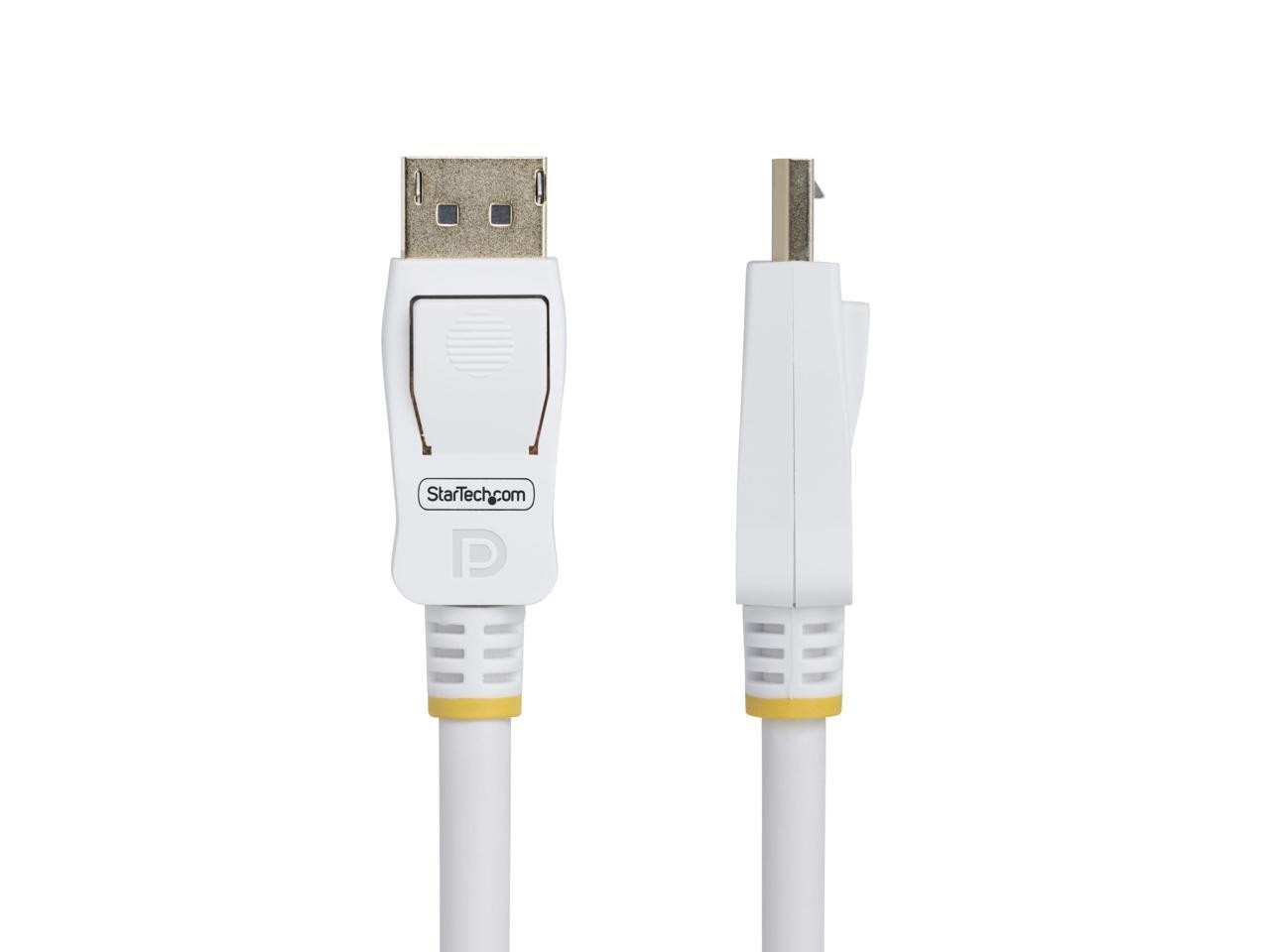 StarTech 6ft DisplayPort Cable White