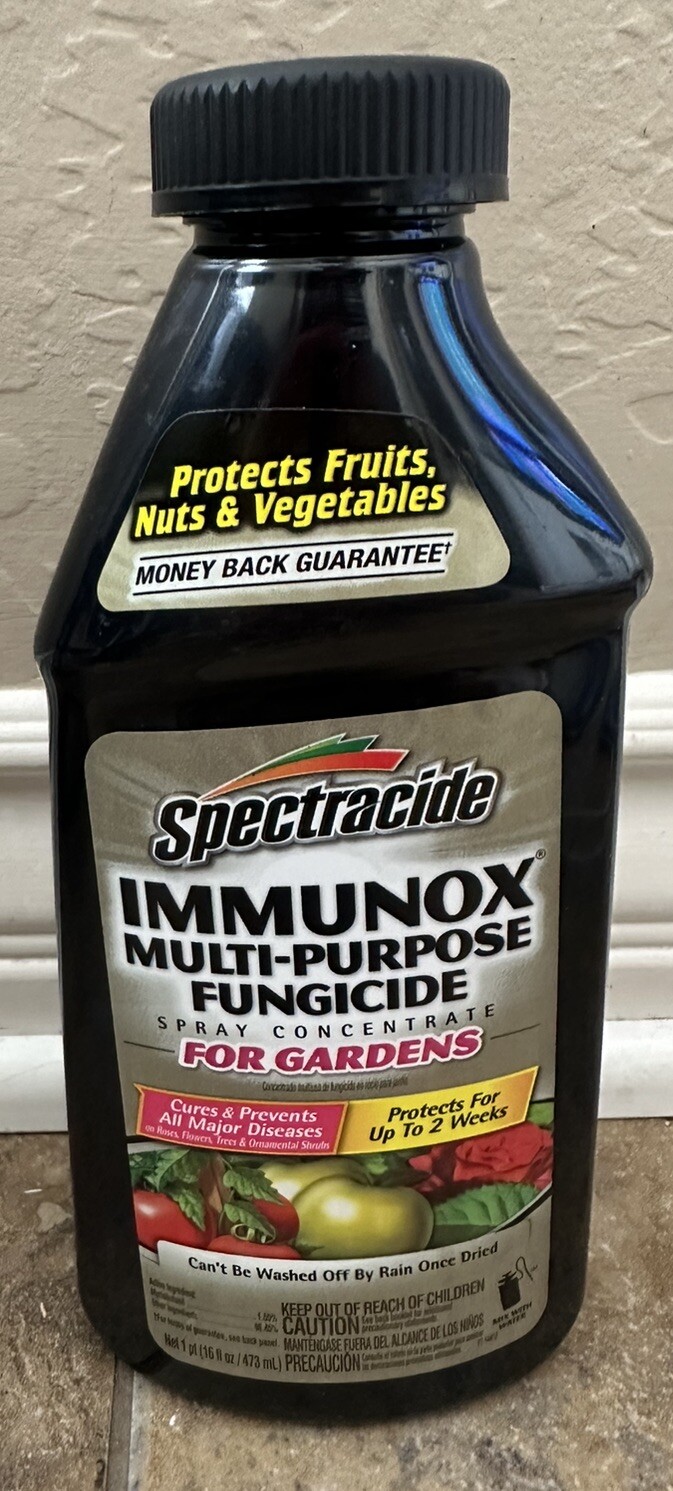 Immunox Multi-Purpose Fungicide Spray Concentrate For Gardens 16 Oz