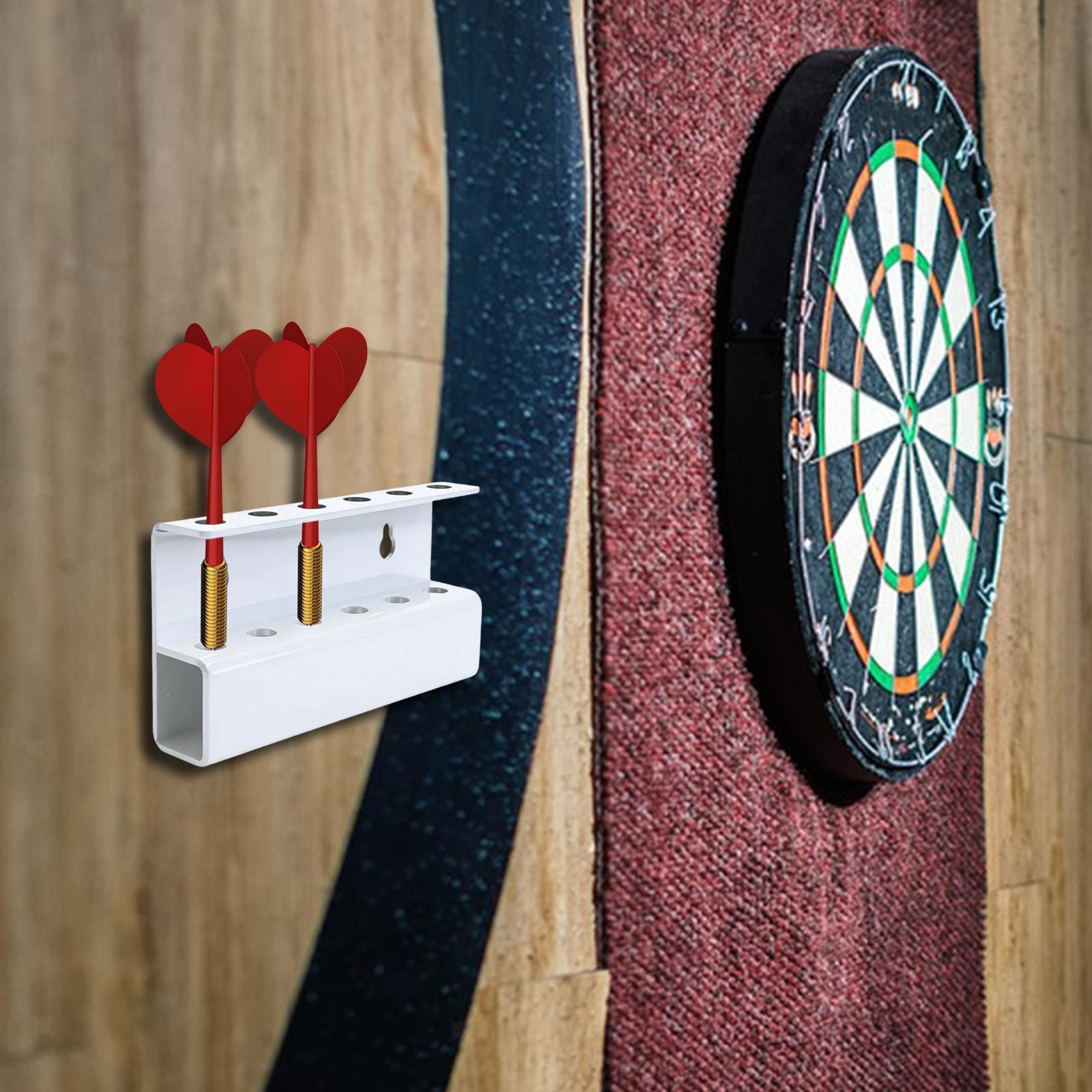 Wall Dart Holder Decor Dart Display Stand for Clubs Living Room Leisure Room