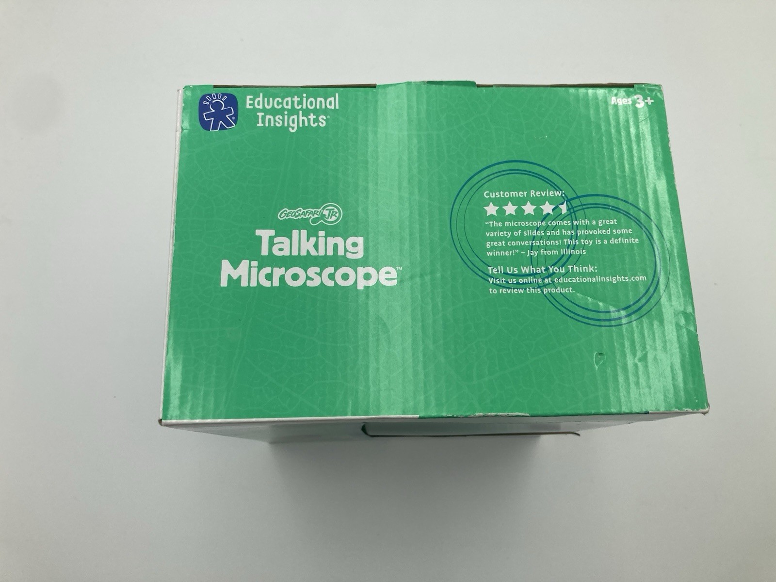 Educational Insights GeoSafari Jr Talking Kids Microscope Featuring Bindi Irwin