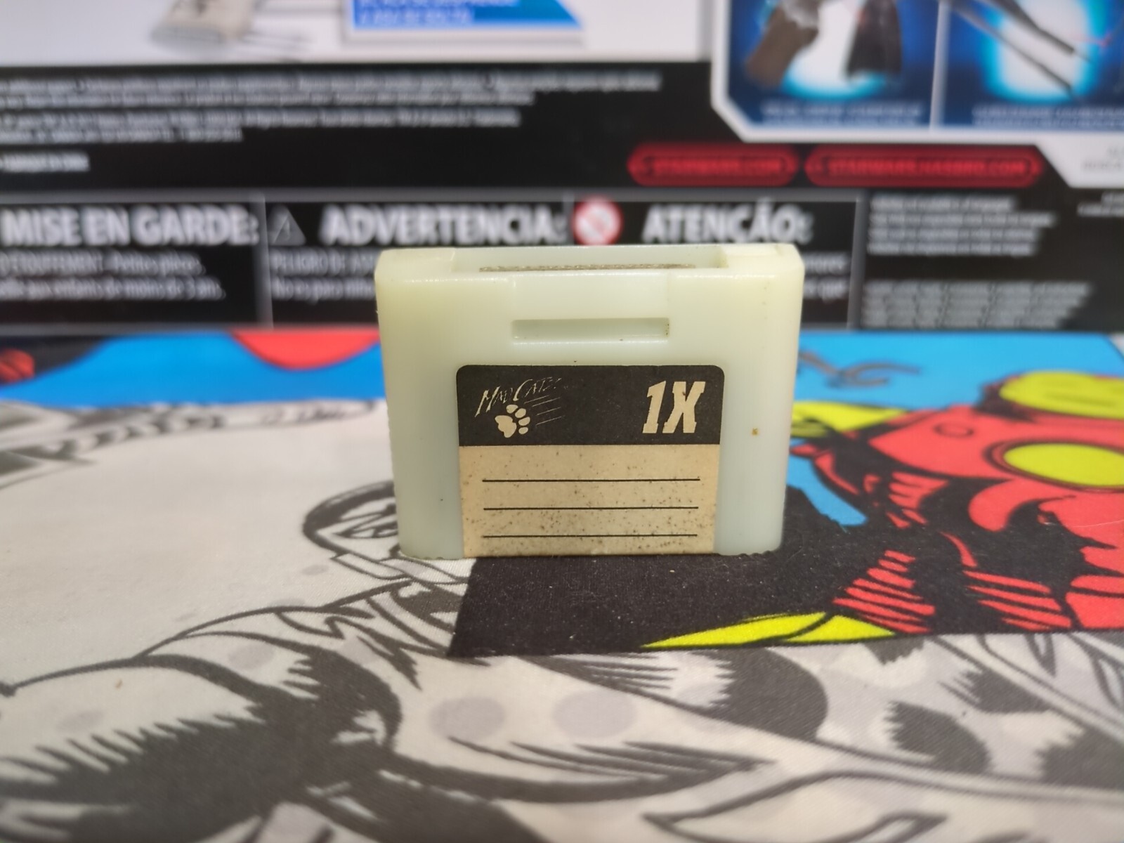 Nintendo 64 Mad Catz Memory Pak Glow In The Dark