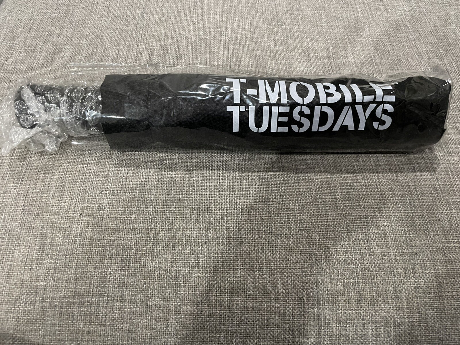 T MOBILE TUESDAY UMBRELLA BLACK