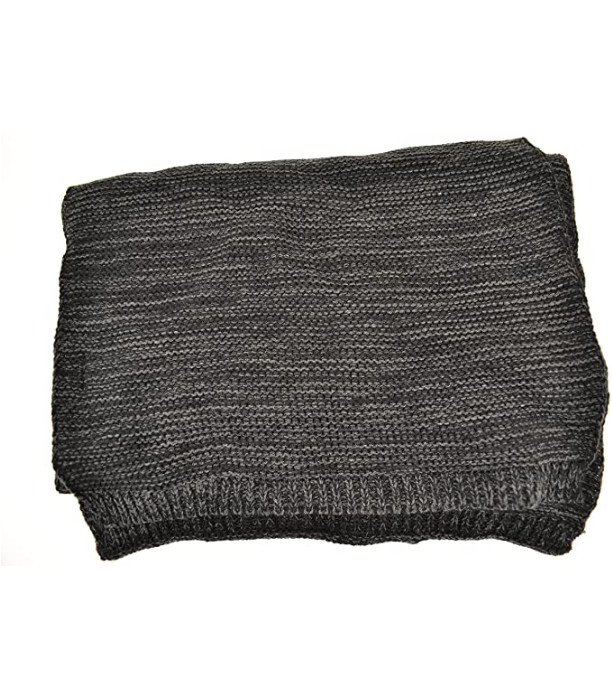 Save On Products Designer Steven Knit Acrylic Winter Scarf, Grey