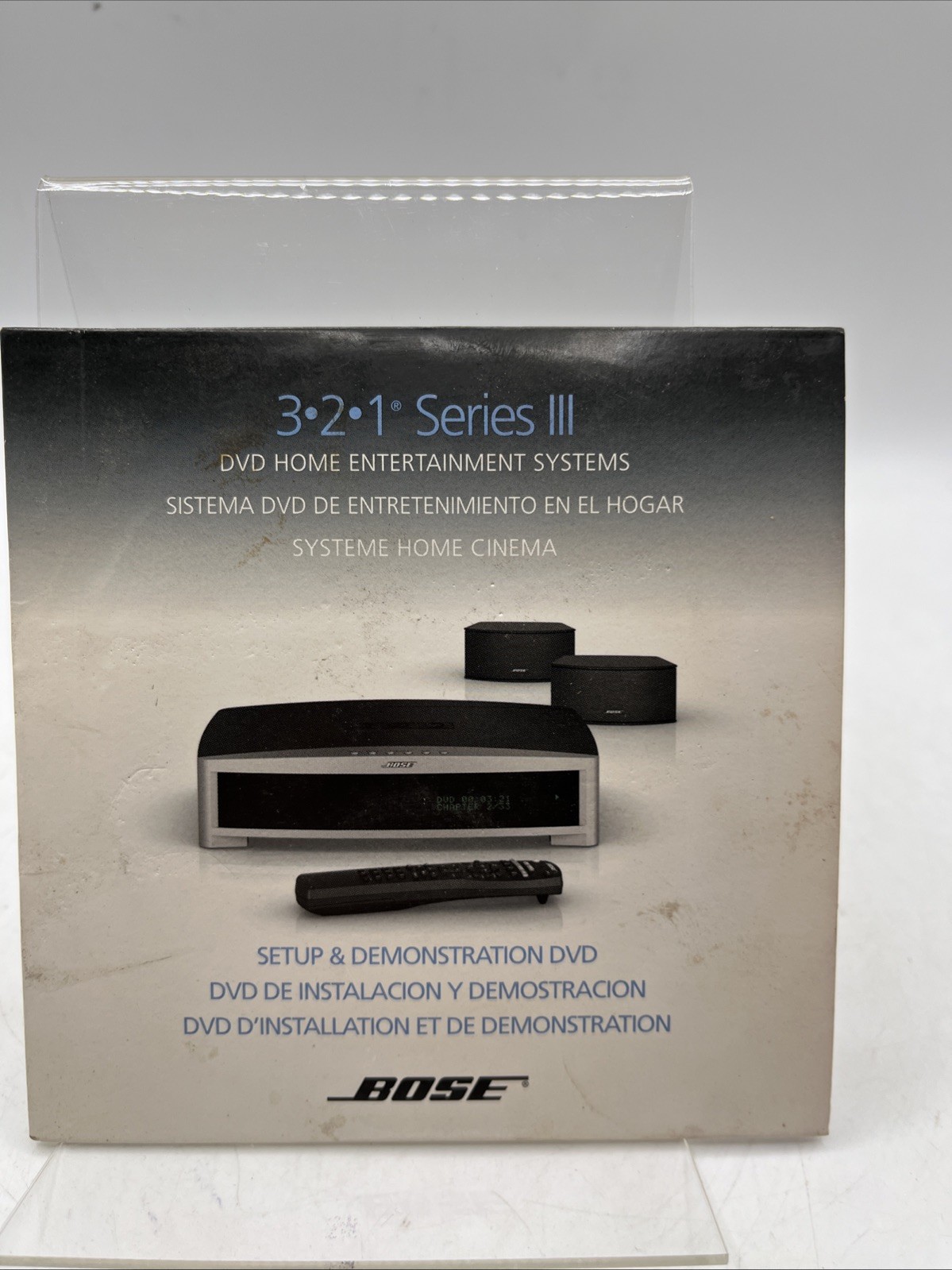 Bose 321 Series III DVD In-Home Setup & Demonstration Disc Only