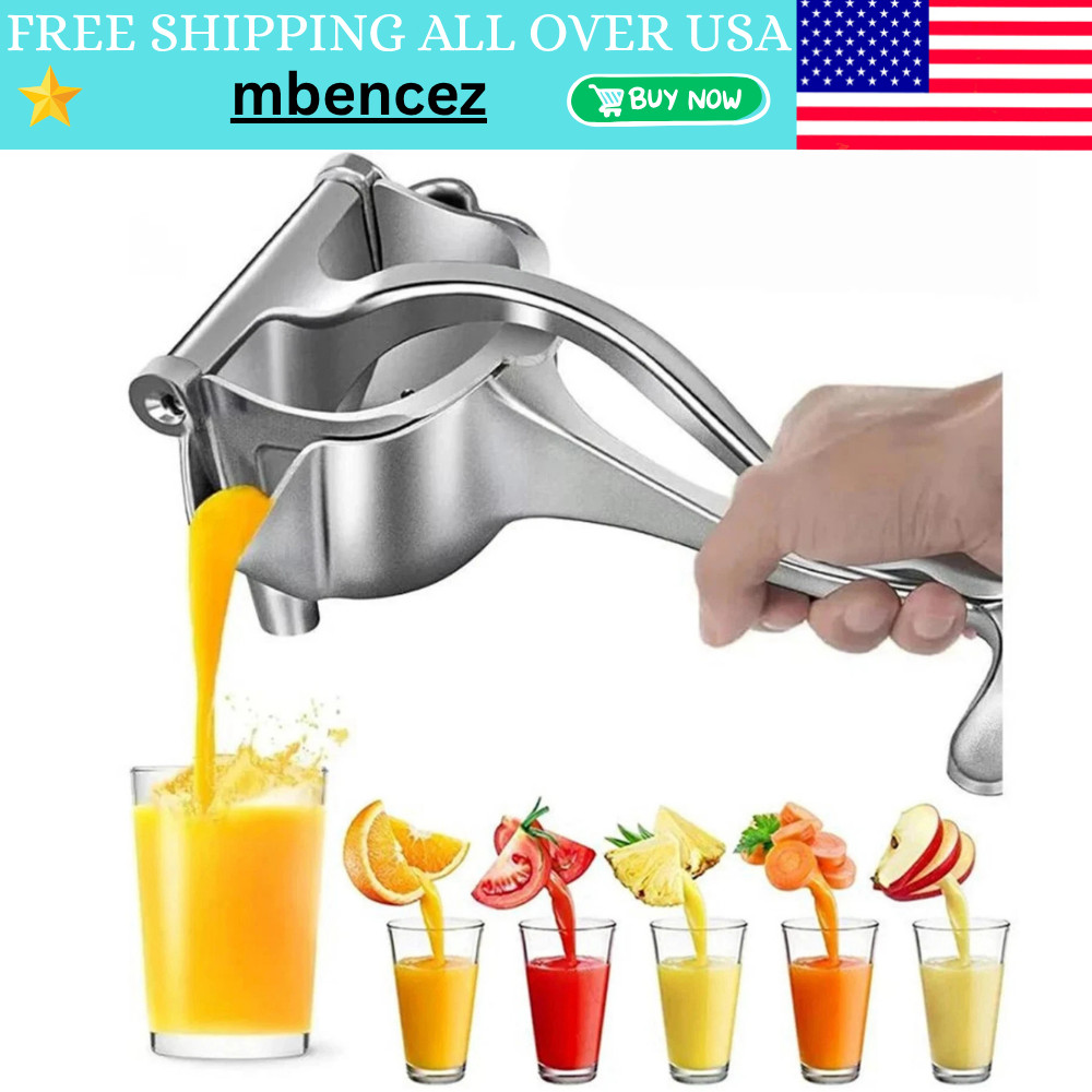 Heavy Duty Metal Manual Juicer Fruit Juice Squeezer for Pressing Lemons Oranges