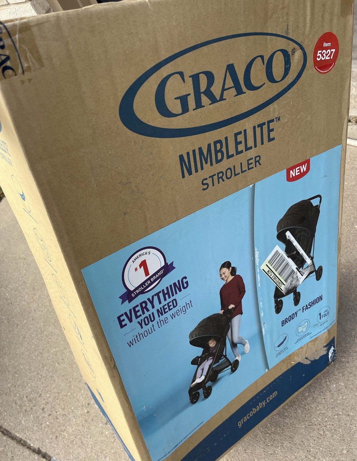 Graco NimbleLite Travel System Stroller