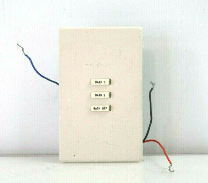 LiteTouch 3 Skinny Button Keypad Dimmer (Almond) Savant D115