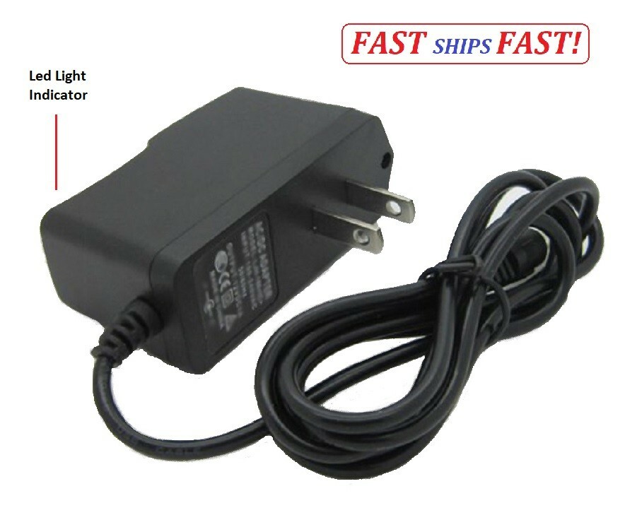 AC Adapter For ZOOM G1on, G1Xon, G1 Four, G2, G3n, G3X, A2, A3, AC-2, AC-3, B3