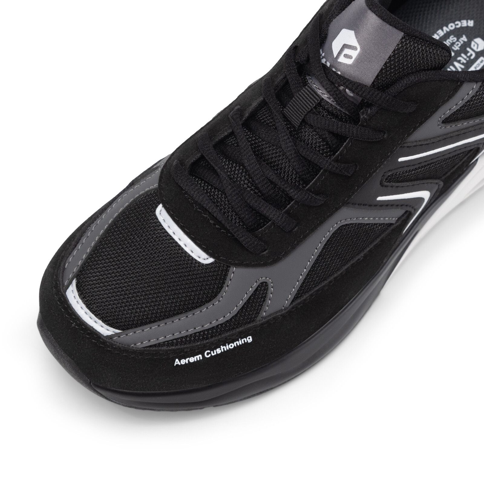 FitVille Men's Extra Wide Walking Shoes Air Cushion Cross Training Sneakers 8-15
