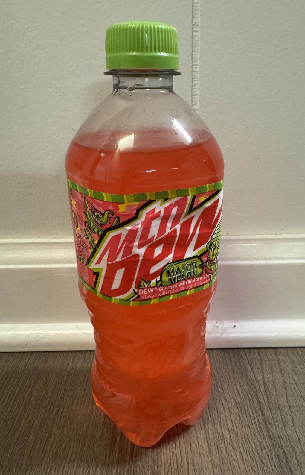 NEW Unopened Mountain Dew Major Melon 20 oz bottle Full