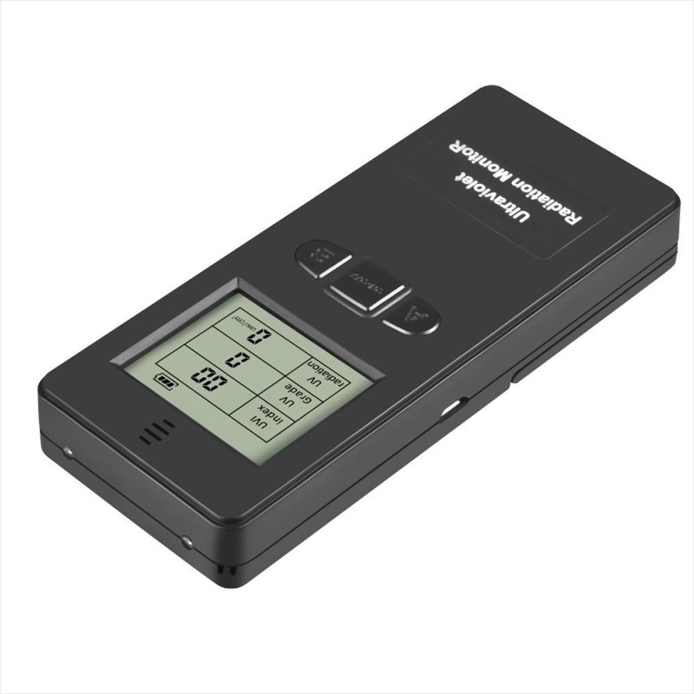 Portable Digital Ultraviolet Radiation Detector Compact Tester For Outdoors Use