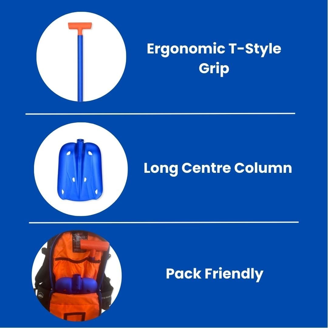 TerraWest Core Plus Avalanche Shovel and 240 cm Quick Lock Probe