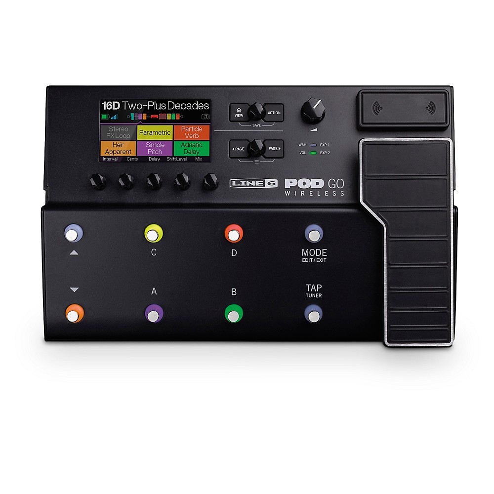 Line 6 POD Go Wireless Guitar MultiEffects Processor Black