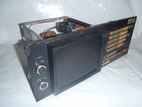 Fanuc General Numeric MDI CRT Monitor A02B-0051-C032 _ E8069PDA _A61L-0001-0092
