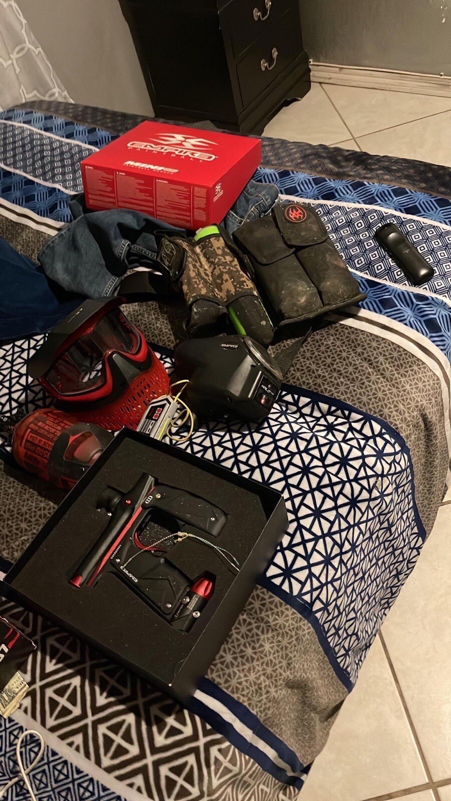 paintball gun package
