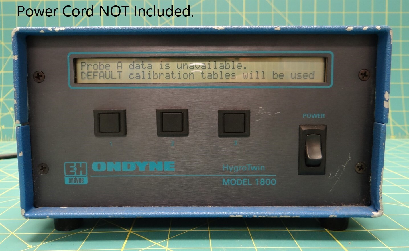 E and H Ondyne HygroTwin  Model 1800, NSN 6625-00-202-3561