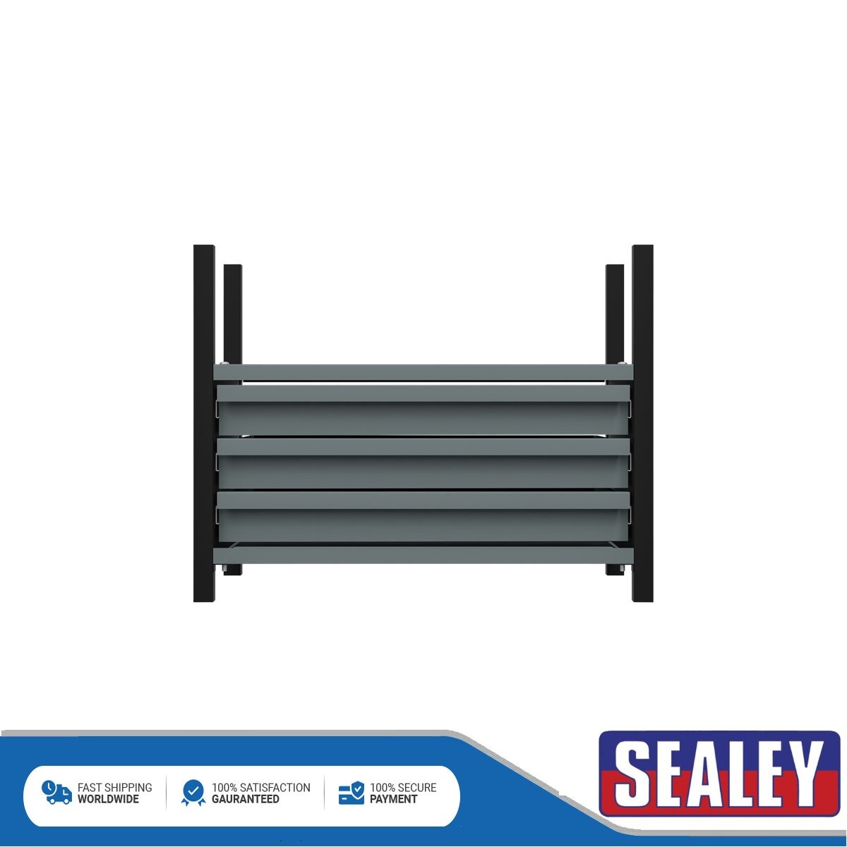Sealey Modular Storage Mid Unit 3 Drawer & 1 Shelf 580mm APMRM2