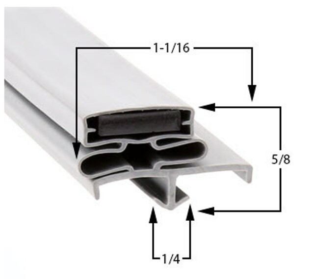 Beverage-Air Door Gasket MT27 Genuine OCM 712-013C-03