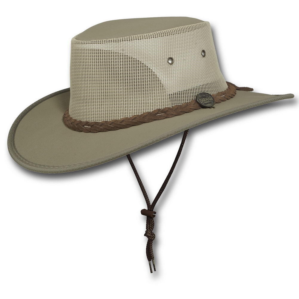 Barmah Hats Canvas Drover Hat - Item 1057