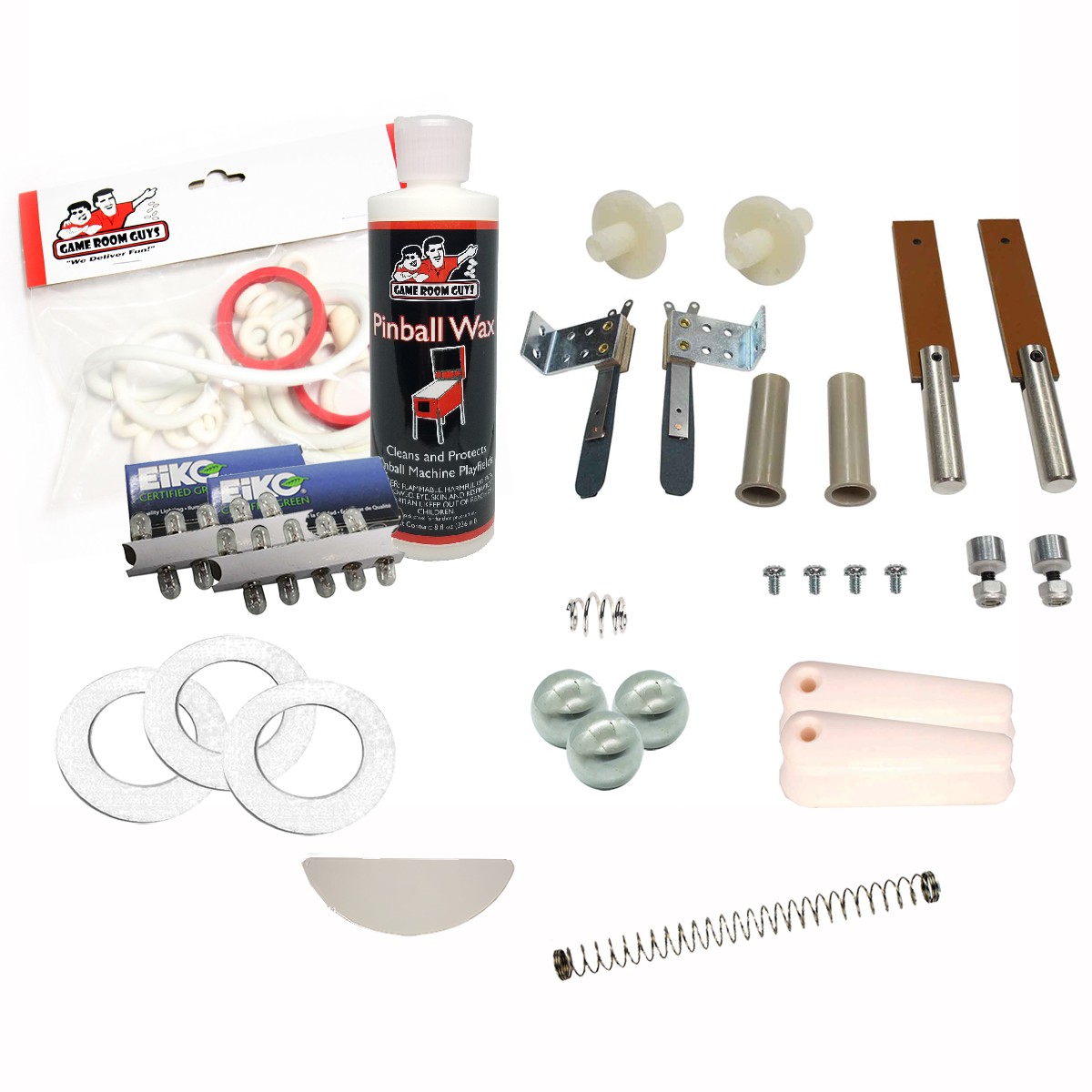1972 Gottlieb Outer Space Pinball White Premium Maintenance Kit
