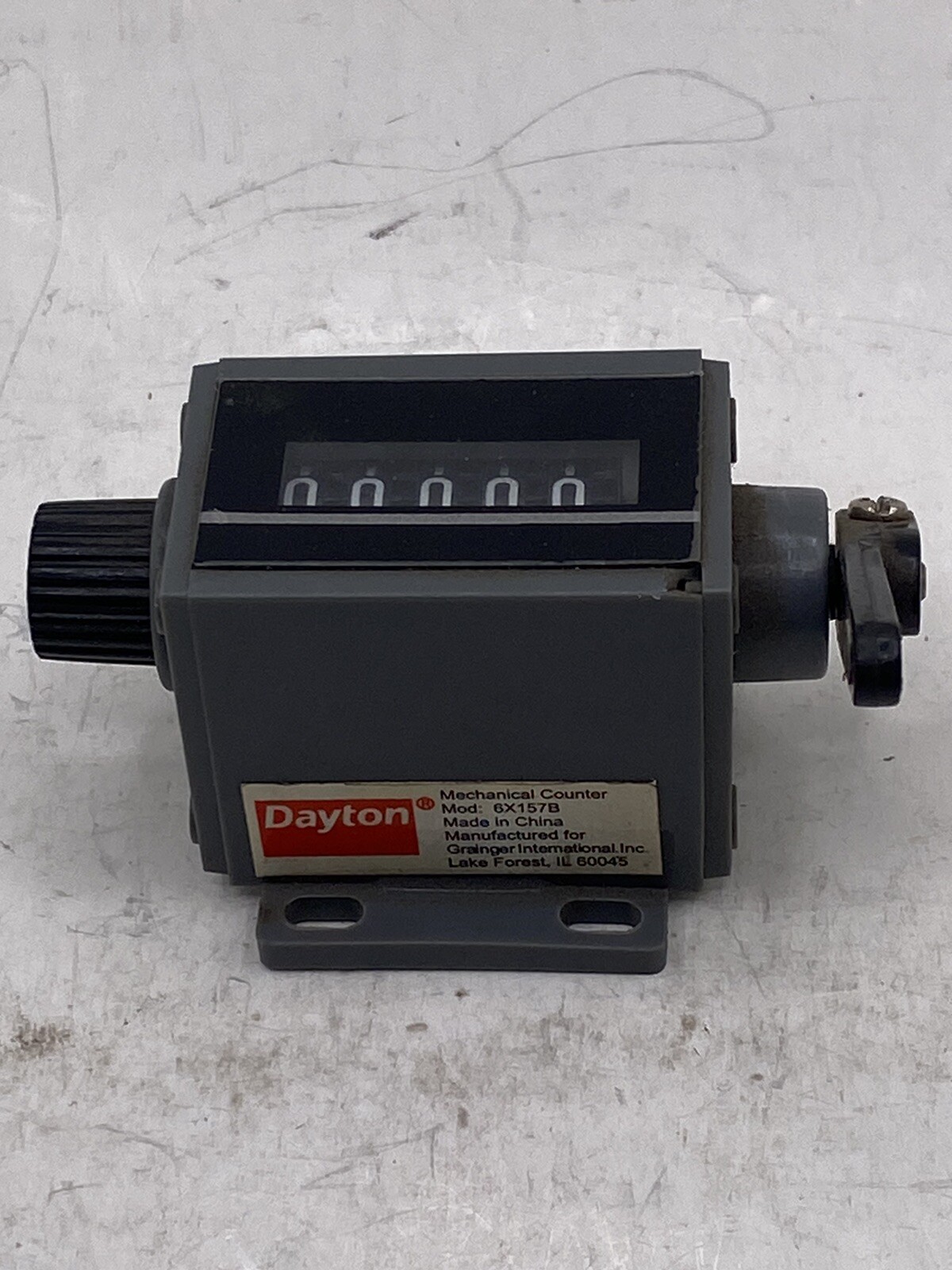 Dayton 6X157B Counter Mechanical