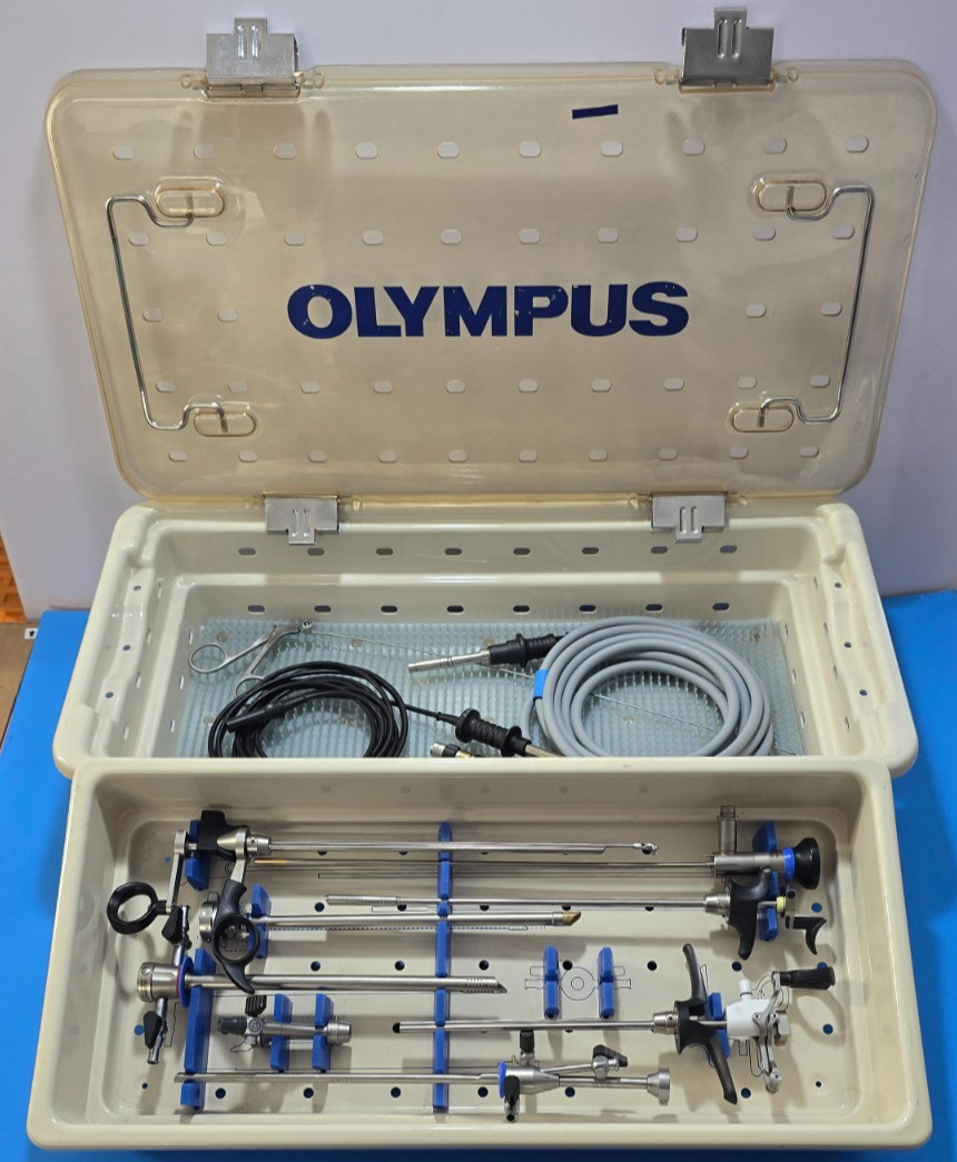 Olympus A22001A Hysteroscope 4mmx12* degree &WA22067A Monopolar Working Element