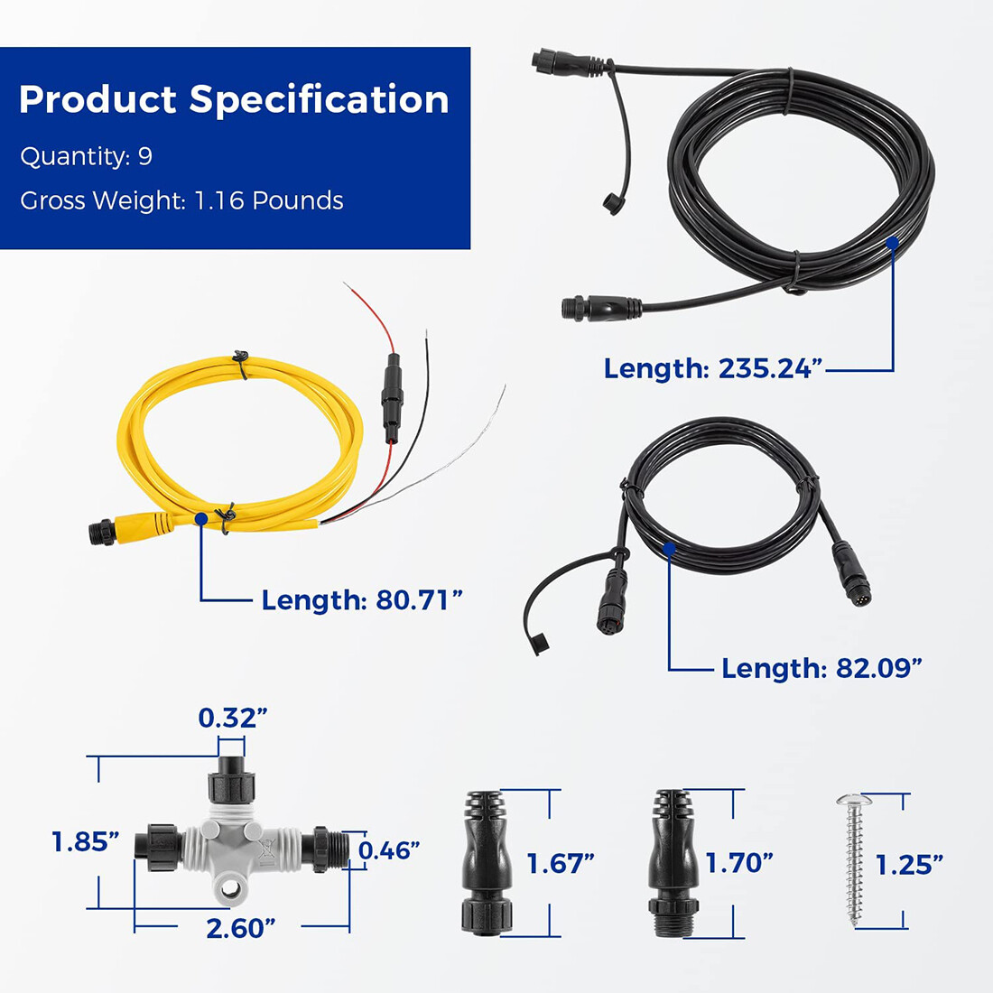 for Garmin Nmea 2000 Starter Kit 010-11442-00