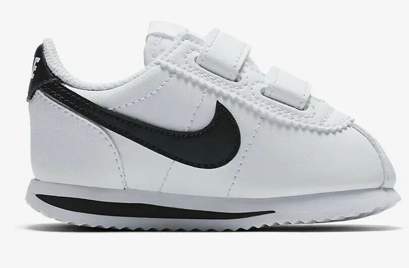 NIKE CORTEZ BASIC SL WHITE / BLACK 904769 102 TODDLERS