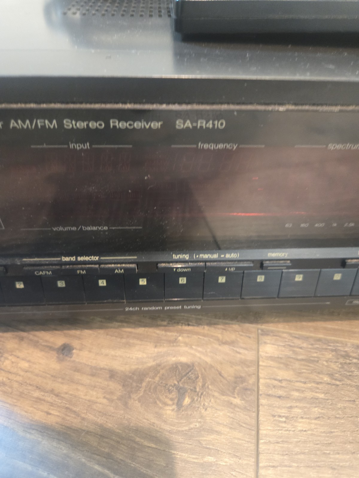 1980's Rare Technics Stereo Receiver SA-R410 No Remote Tested & Working