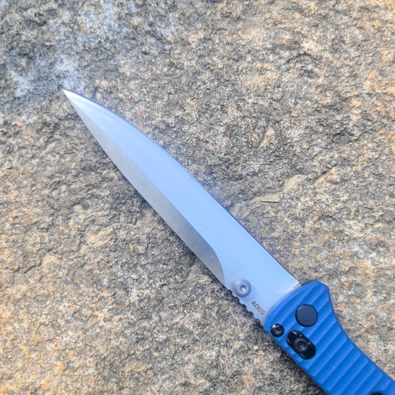 8.7" 417 S30V Blade Fiberglass Handle Tactical Outdoor Pocket Folding Knife Edc