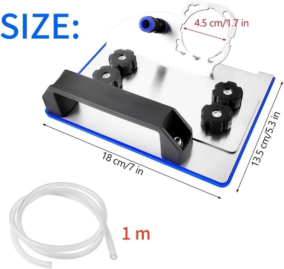 45 Degree Tile Chamfering Tool, Ceramic Cutter Angle Silver, Blue
