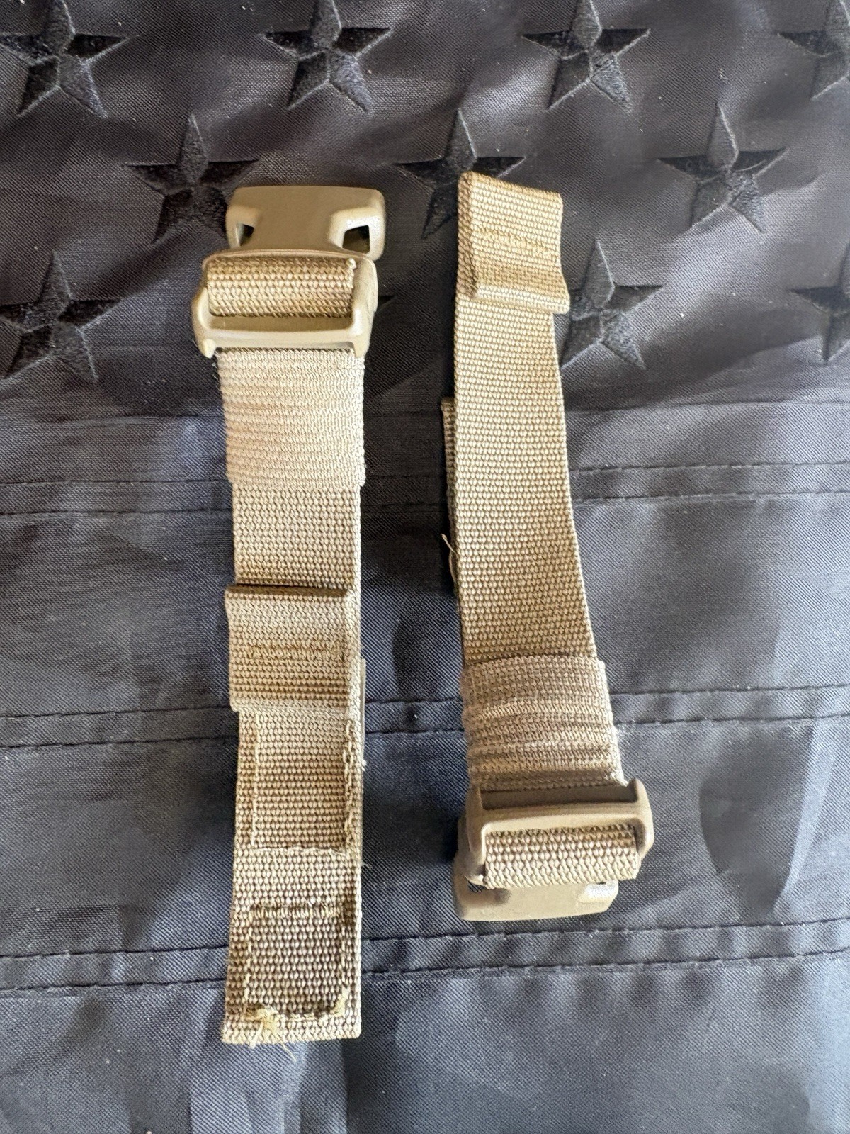 USGI TAP Attaching Strap Assembly Pair Coyote Propper MOLLE Chest Rig Army