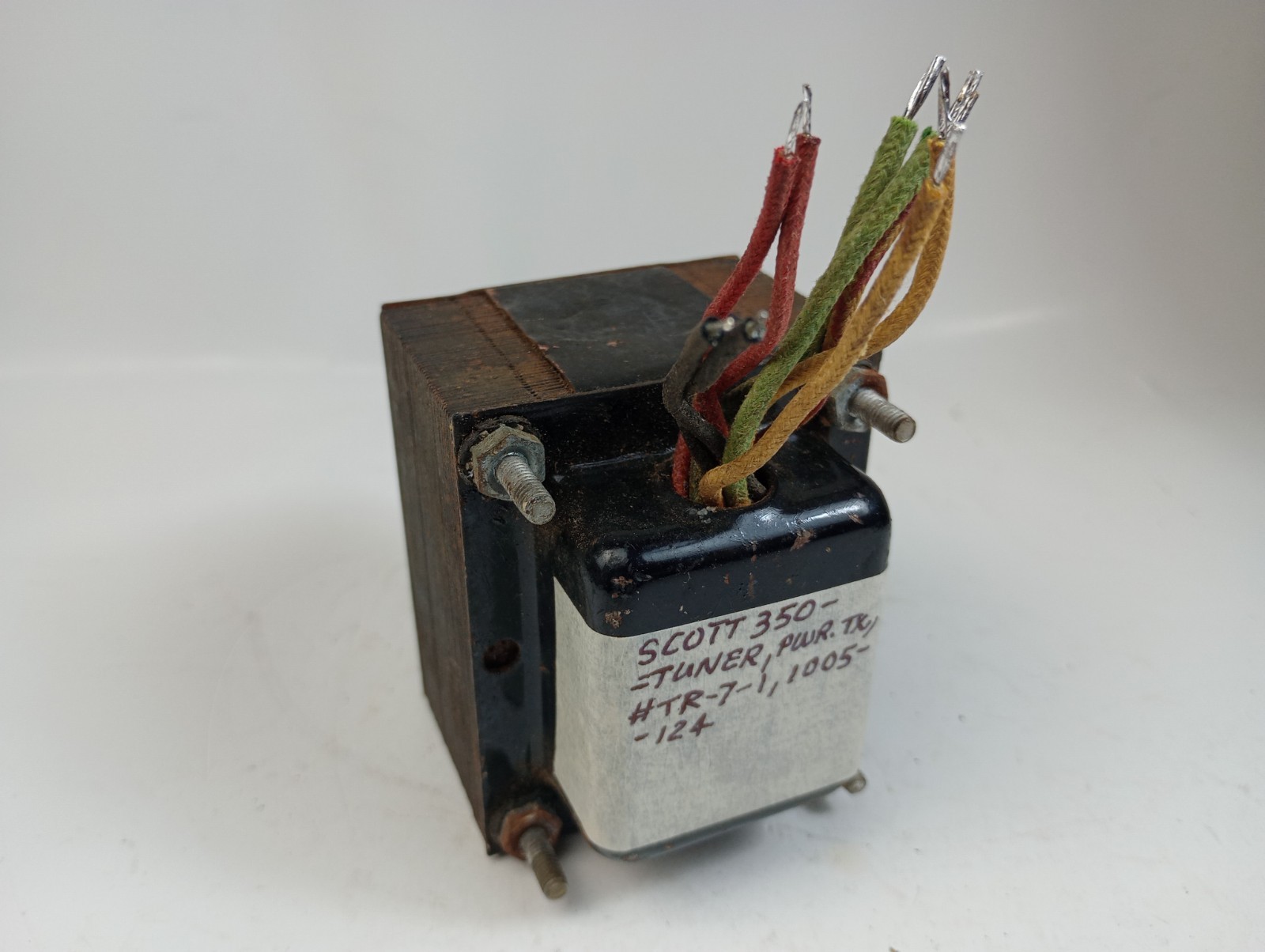 1 Scott TR-7-1 Power Transformer -Tests Good -Scott 350 Tuner Power Transformer