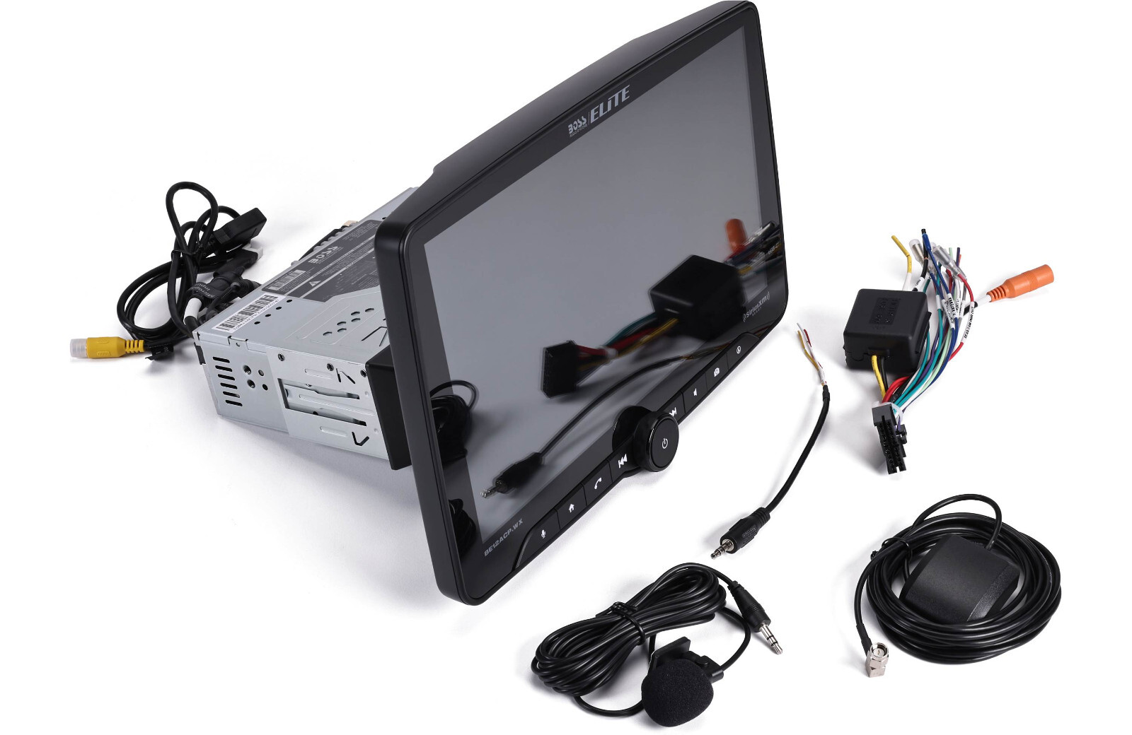 BOSS BE12ACP.WX 2-DIN 12" Receiver Wireless Apple Carplay/Android Auto SiriusXM
