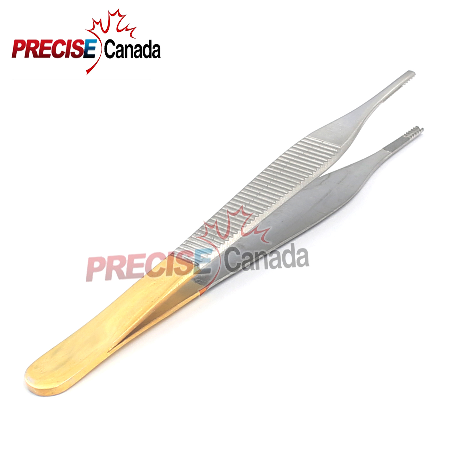 PRECISE CANADA TC Adson Borwn Tissue Forceps 4.75'' Surgical Instruments