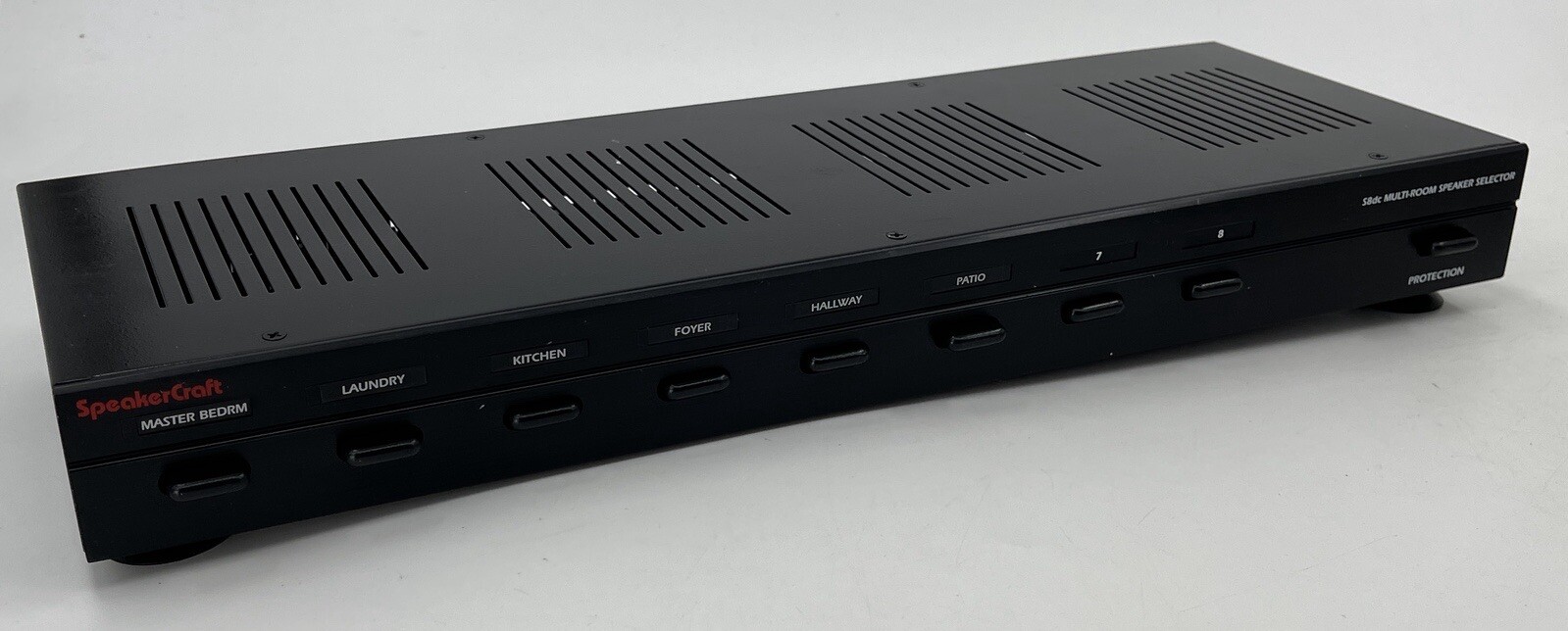 Speakercraft S8Dc 8 Zone Multi-Room Speaker Selector Switch Unit  Black