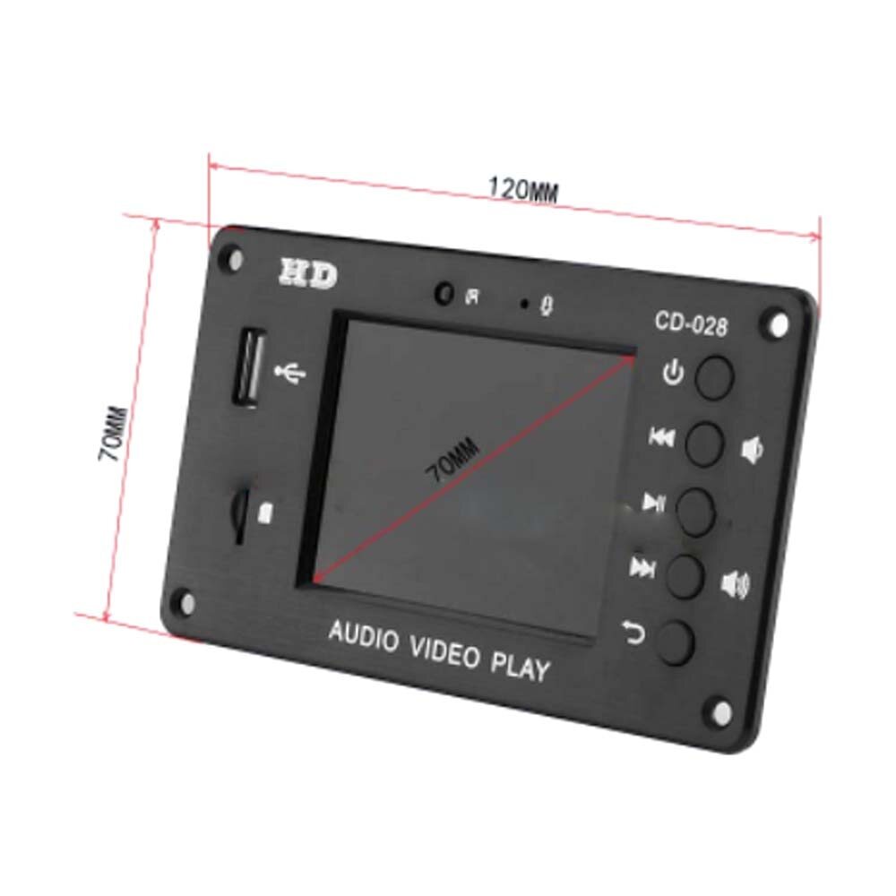 set of 1 Video Decoding Board+ Romote 2.8 7-24V Clock Timing Switch new