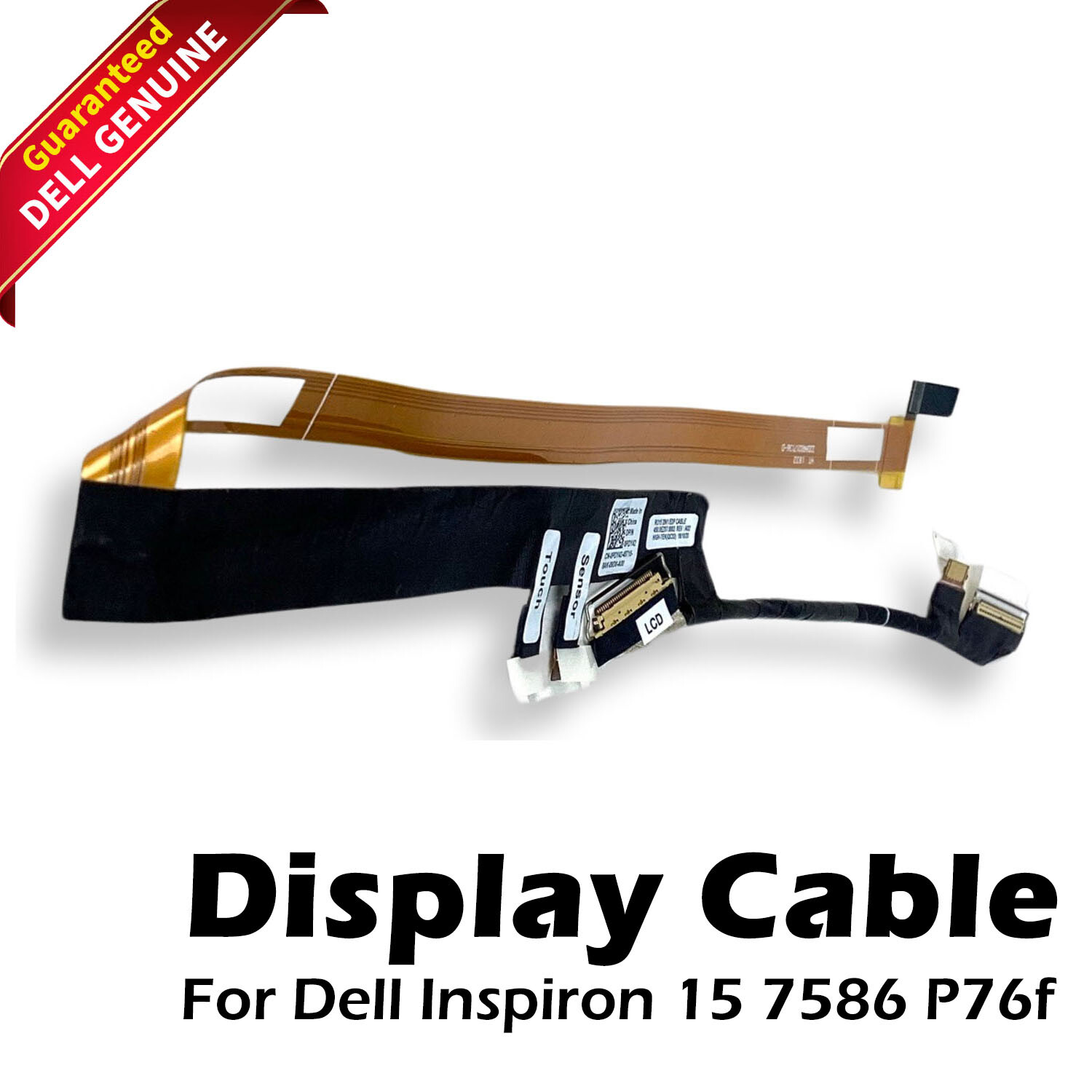 Dell Inspiron 15 7586 2-in-1 15.6" Touchscreen FHD LCD Ribbon Video Cable PDY42