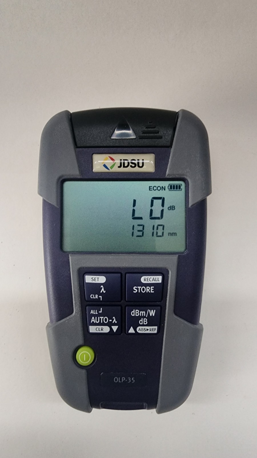 JDSU OLP-35 Handheld Optical Power Meter w/ Case & Manual