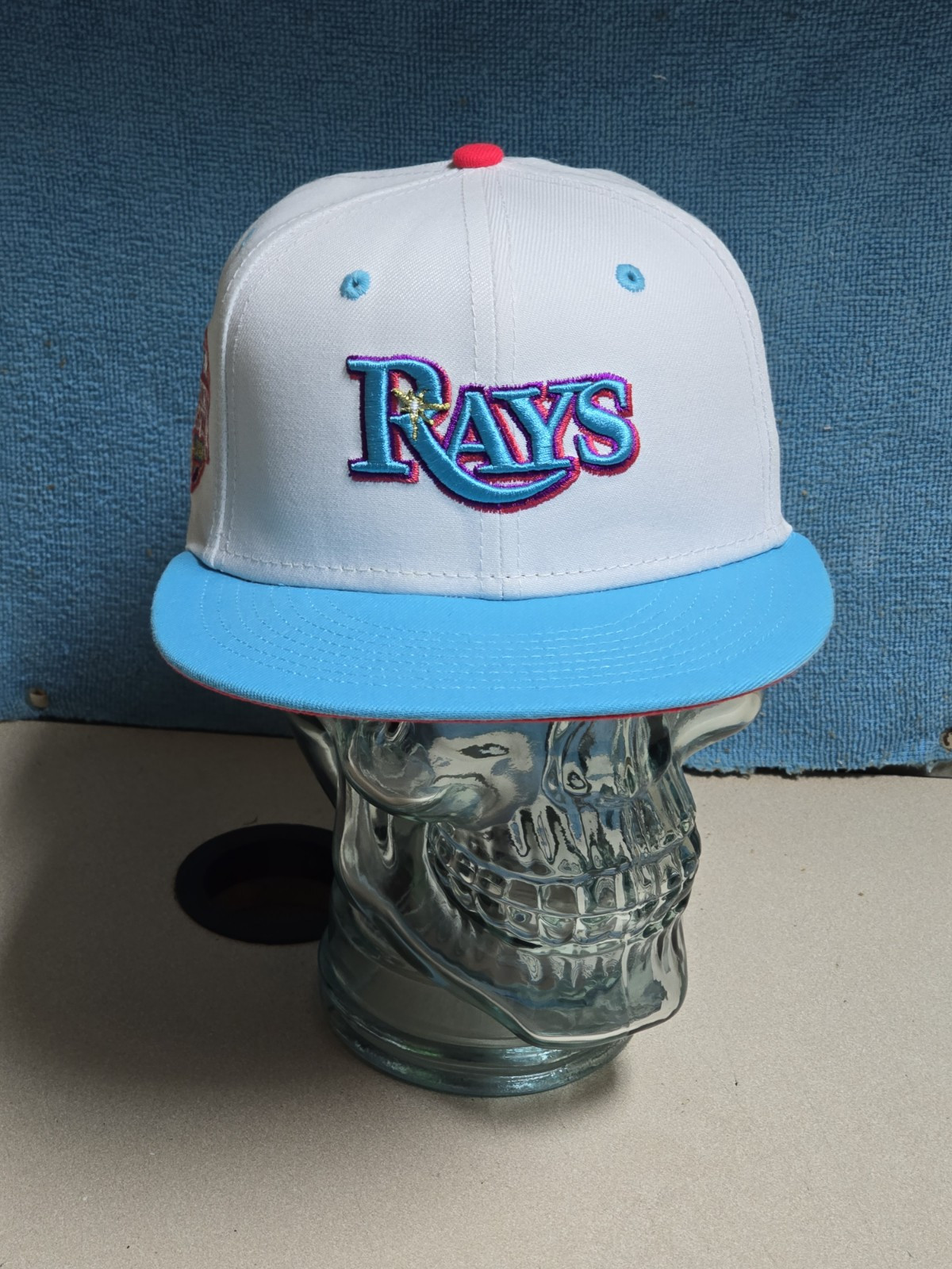 New Era 59fifty Tampa Bay Rays World Series 2008 Color Pack * FITTED SIZE 7 *