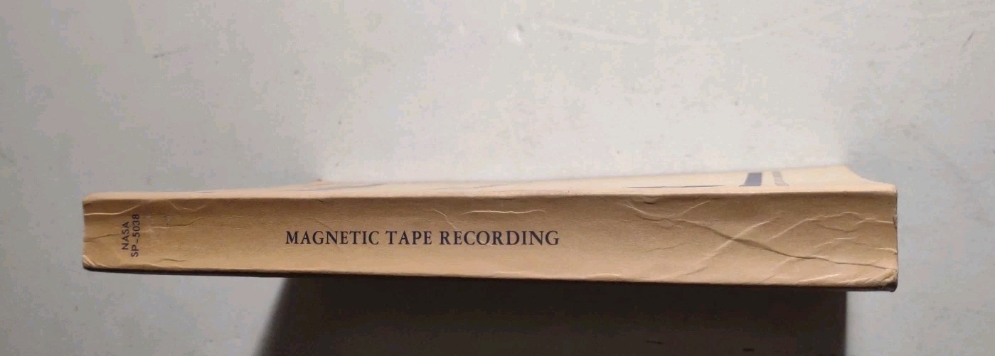 NASA MAGNETIC TAPE RECORDING Technology Survey Utilization Division Manual Book.