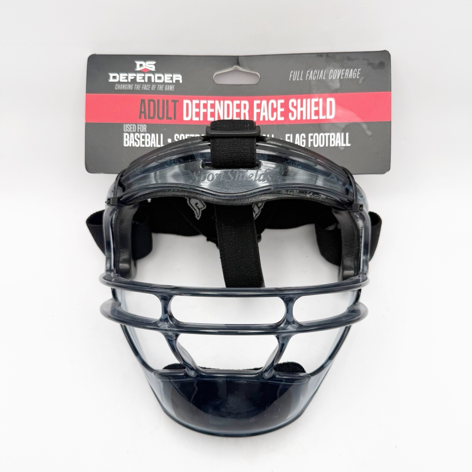 Adult Defender Face Shield Multi Sport Whole Face Coverage
